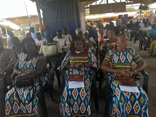 Handing over of Nyanyano-kakraba  market stalls