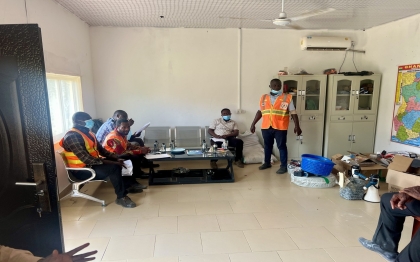 Inspection of safety measures at Quarry sites