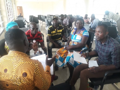 Technical Constraints Affecting Agriculture in Gomoa East District Organized by Agric Department 