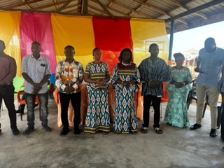 Handing over of Nyanyano-kakraba  market stalls