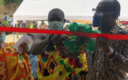 Commissioning of CHIPS Compound at Dabanyin
