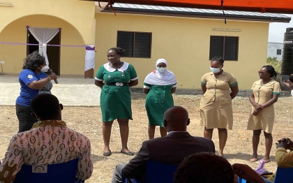 Commissioning of CHIPS Compound at  Gomoa Dampase