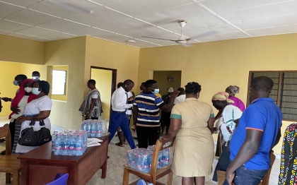 Commissioning of CHIPS Compound at  Gomoa Dampase