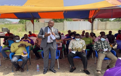 Commissioning of CHIPS Compound at  Gomoa Dampase