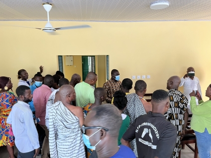 Commissioning of CHPS compound at Panfokrom