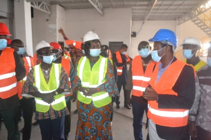 The Central Regional Minister visits the Gomoa East District Assembly - 2021