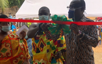 Commissioning of CHIPS Compound at Dabanyin