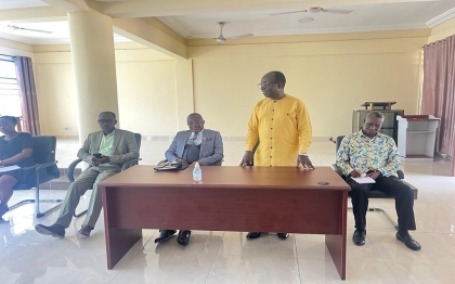 Official Tour of the Central Regional Chief Director to the Gomoa East District Assembly