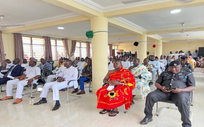 Inauguration of the newly elected Assembly Members and Government Appointees for the GEDA