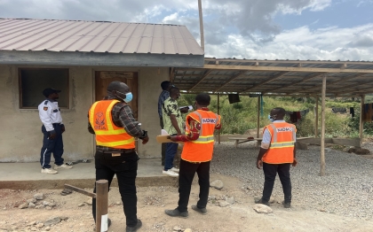 Inspection of safety measures at Quarry sites