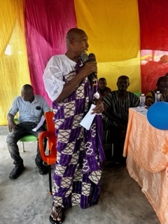 Handing over of Nyanyano-kakraba  market stalls
