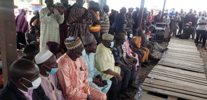 Engagement with the stakeholders of the Akyempim Onion Market -2021