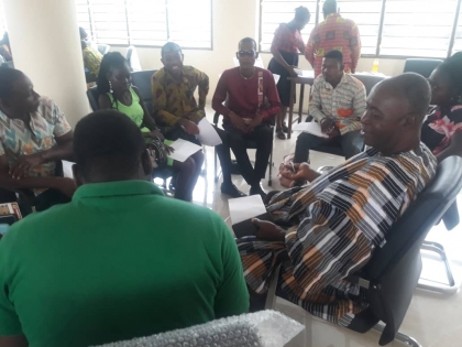 Technical Constraints Affecting Agriculture in Gomoa East District Organized by Agric Department 