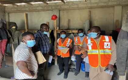 Inspection of safety measures at Quarry sites