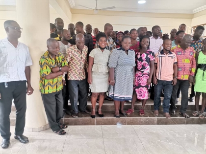 Technical Constraints Affecting Agriculture in Gomoa East District Organized by Agric Department 